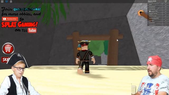 Побег от Пиратов в Роблокс - Мы играем Roblox смотреть онлайн