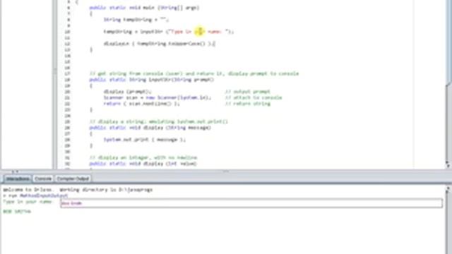 3 Java methods examples, such clever display and input methods смотреть онлайн