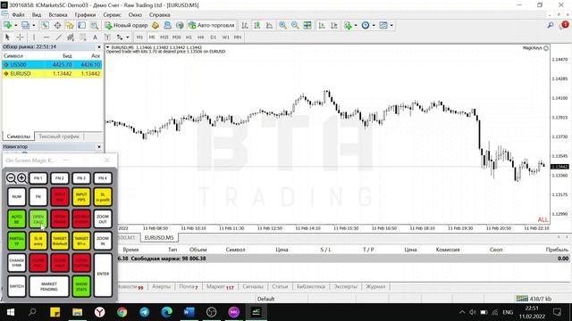 Как открывать торговые позиции с помощником Magic Keys для терминалов MetaTrader 4/5 и cTrader? смотреть онлайн
