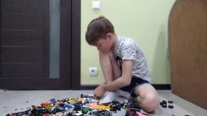 Прицеп для грузовика из Лего