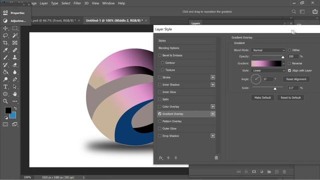 S shaped LOGO Design Photoshop Tutorial 2021 Crash Course, Photoshop cc смотреть онлайн