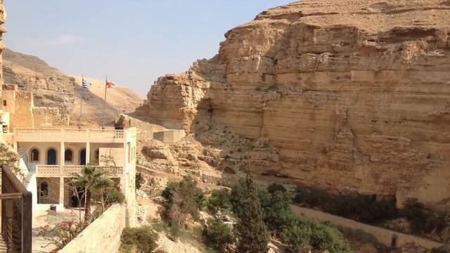 Палестина,пустыня. Монастырь св. Георгия. Иоанн Хозевит. смотреть онлайн