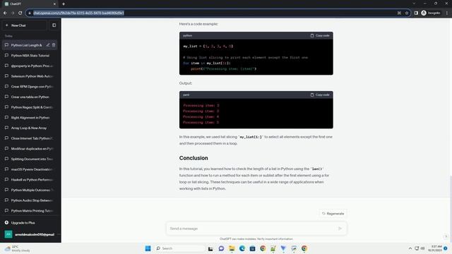 Python check length of list and run method for each item or sublist after first element смотреть онлайн