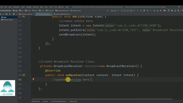 CUSTOM BROADCAST RECEIVER PART 2 | ANDROID BROADCAST смотреть онлайн