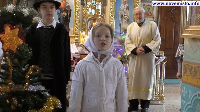 Праздник, посвященный Рождеству в храме Иоанна Златоуста смотреть онлайн