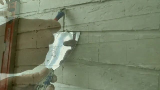 Имитация кирпичной кладки из обычной шпаклёвки! смотреть онлайн