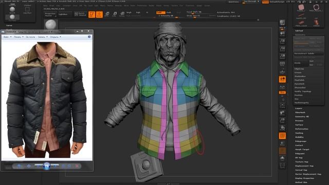 Zbrush урок. Урок 1 , часть вторая смотреть онлайн