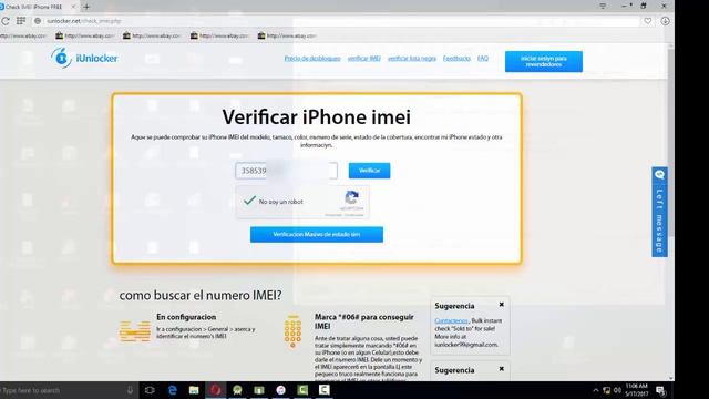 Verificar ICLOUD con el IMEI en Iphone o Ipad 100% GRATIS 2017 смотреть онлайн