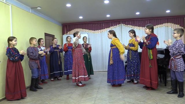 фольклорный ансамбль "Лазоревый цвет" МУДО Веневская ДШИ Тульская область смотреть онлайн