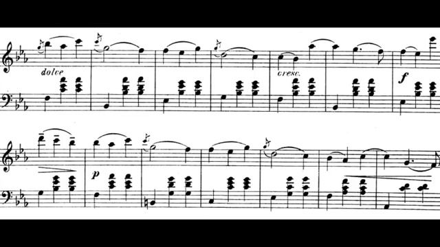 Aleksandr Glazunov - Waltz Op. 42 No. 3 (audio + sheet music) смотреть онлайн