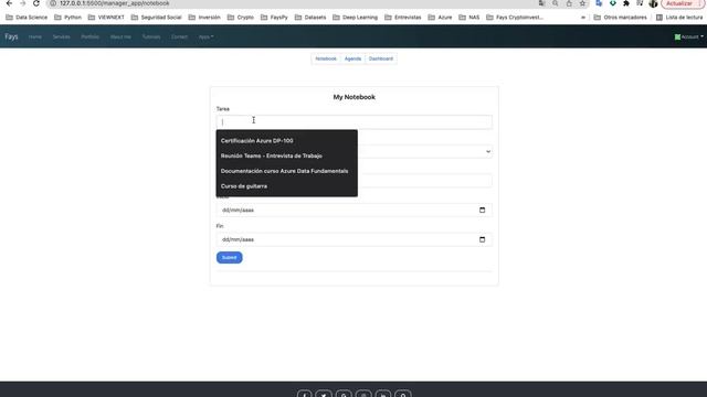Aplicación Flask + SQLite con Python смотреть онлайн