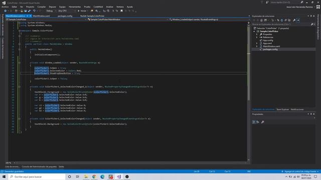 WPF - ColorPicker (WPF Toolkit Extended) смотреть онлайн