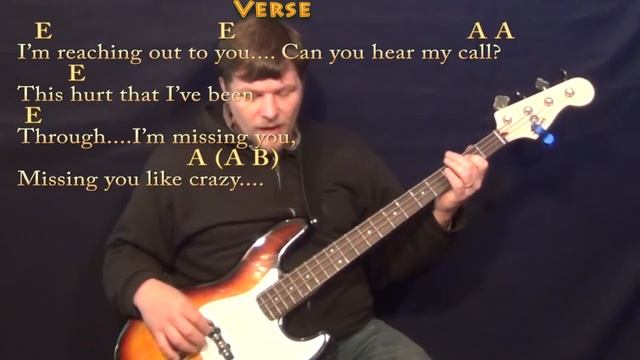 Lay Me Down (Sam Smith) Bass Guitar Cover Lesson in E with Chords/Lyrics смотреть онлайн