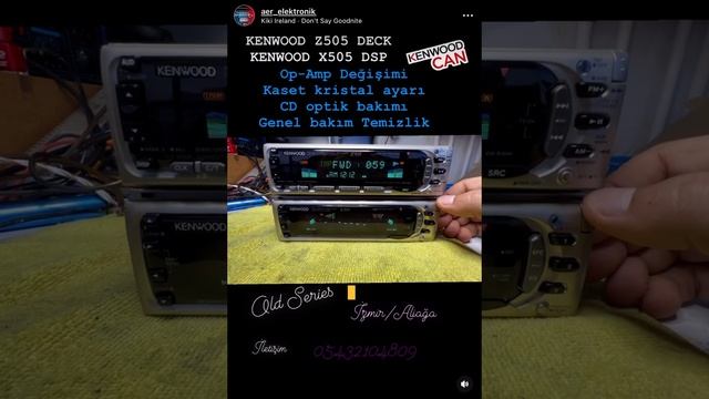 #kenwood  Z505 , X505 DSP Tamir Bakım