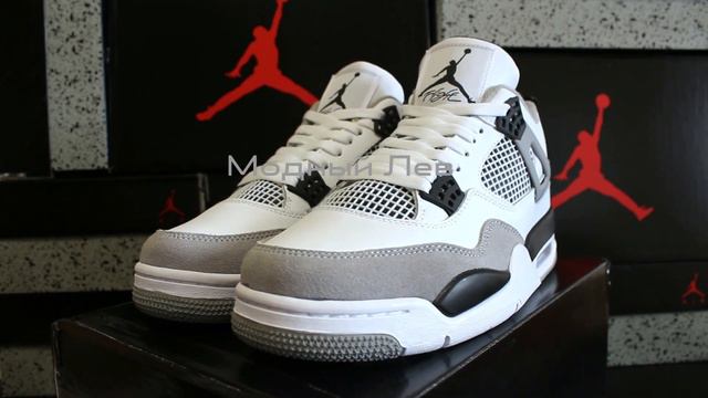 Видеообзор на кроссовки Nike Air Jordan 4 Retro Military Black смотреть онлайн