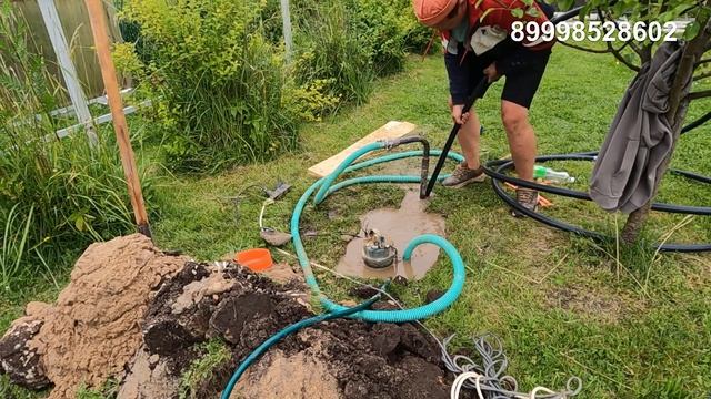 Абиссиним в Клину. Скважина с дебитом 2 800 л/ч! — Абиссинка в дом смотреть онлайн