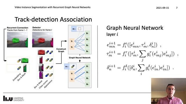 Video Instance Segmentation with Recurrent Graph Neural Networks смотреть онлайн