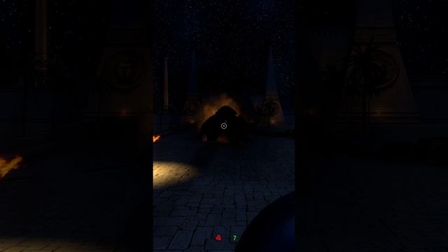 Очень большая РАЗРУШИТЕЛЬНАЯ пушка #shorts #serioussam