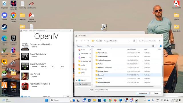 locating the gta5.exe file for openIV смотреть онлайн