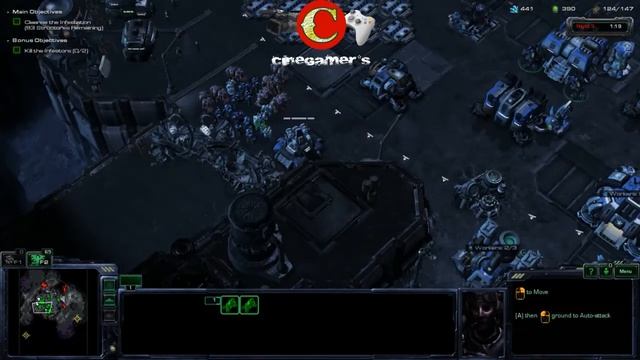 StarCraft II Wings of Liberty Walkthrough Episodio 7 "Estallido" смотреть онлайн