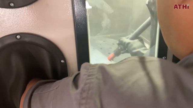 Пескоструйная камера AT 1212DA с тележкой и поворотным столом   Qingdao Antai