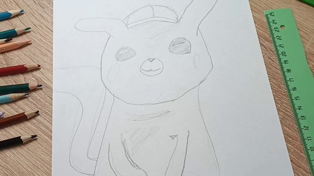 Draw Pikachu with pencils смотреть онлайн
