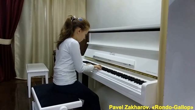 Pavel Zakharov. «Rondo-Gallop» - Павел Захаров. «Рондо-галоп». Leza Anna, 10 y.o. смотреть онлайн