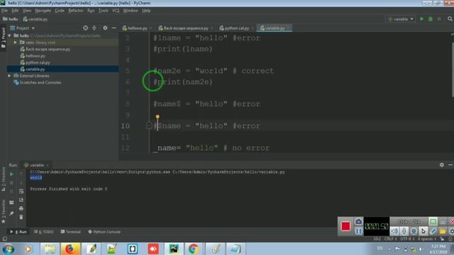 What is Veriable & Variable Rules In Python !! Variable किया होता है смотреть онлайн