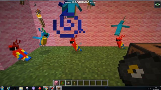 Minecraft omae wa | dancing parrots | танцующие попугаи\ meme смотреть онлайн