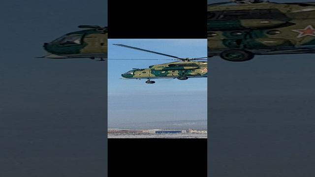 взлёт вертолёт Ми-8МТВ смотреть онлайн