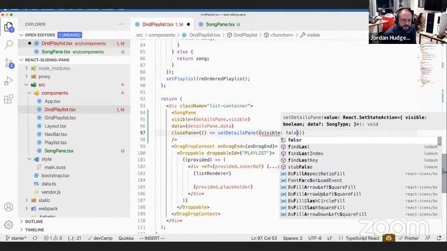 DevTalk - Animate Sliding Panes in React! смотреть онлайн