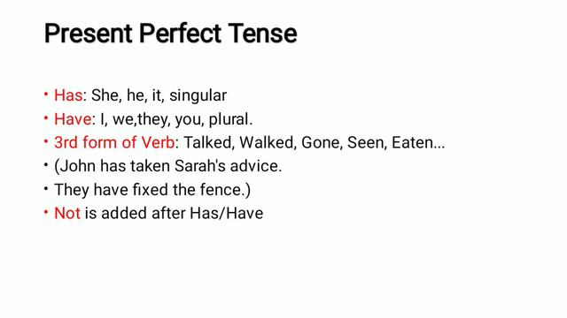 Present Perfect Tense | Interrogative with Examples Urdu/Hindi #10 смотреть онлайн