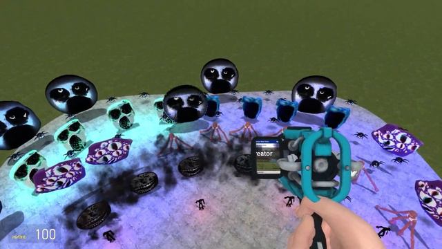 ALL RAINBOW FRIENDS VS ALL ROBLOX DOORS In Garry's Mod! смотреть онлайн