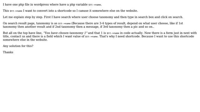 Wordpress: Shortcode just with a php code смотреть онлайн