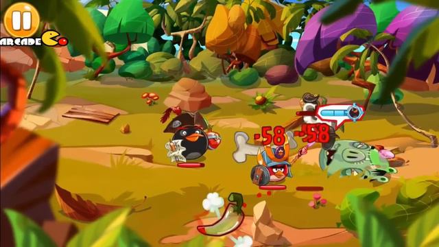 Angry Birds Epic - Battle With The Golden Pig - Angry Birds смотреть онлайн