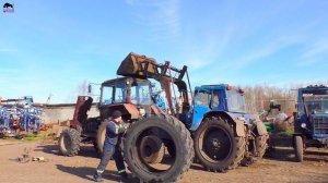 Демонтаж кабины и поиск пониженных передач на  МТЗ ТТР 401?