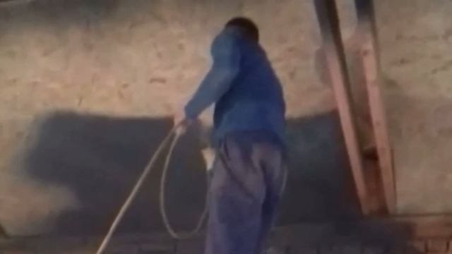 Покраска помещения с помощью безвоздушного распыления смотреть онлайн