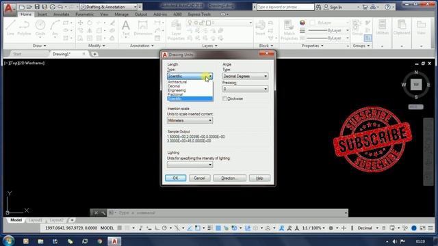 HOW TO SET UNITS,LIMITS & SCALE IN AutoCAD смотреть онлайн