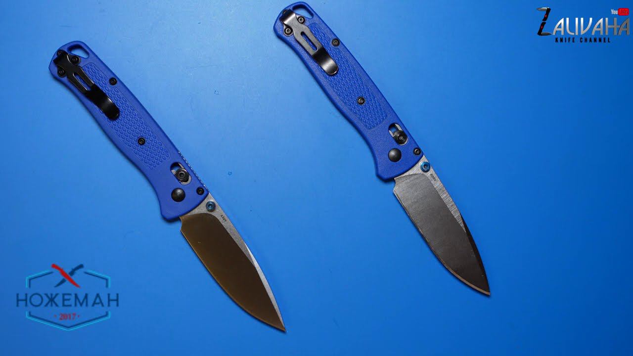 Benchmade Bugout реплика против оригинала