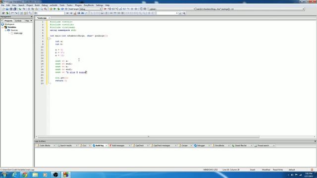 C++ Variables and How To Assign Them [05] смотреть онлайн