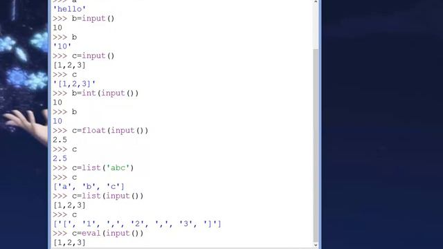 input() function in python смотреть онлайн