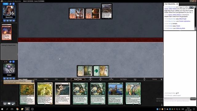 MTG Modern Project Wish Bant Edition #1 Match 1 vs Dredge смотреть онлайн