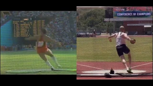 Mac Wilkins Vs Mykolas Alekna Discus Throw Comparison