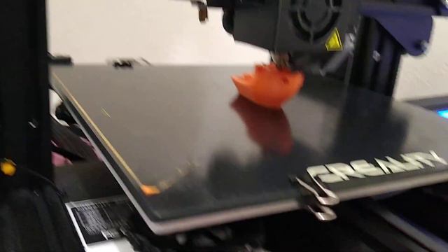 Stock Ender 3 Volcano Nozzle Speedboat