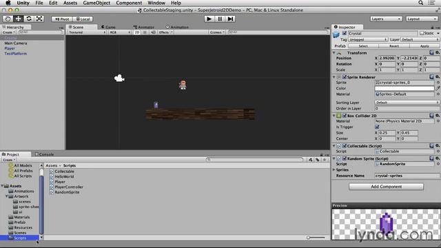 Advanced Unity 3D Game Programming 04 02 random sprite смотреть онлайн
