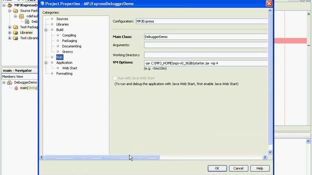 Debugging MPJ Express Parallel Java Applications Using Net-Beans IDE.flv смотреть онлайн