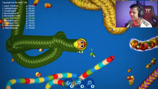 নতুন সাপ | WormZone.io Gameplay | World Record | Miraz The Gamer смотреть онлайн