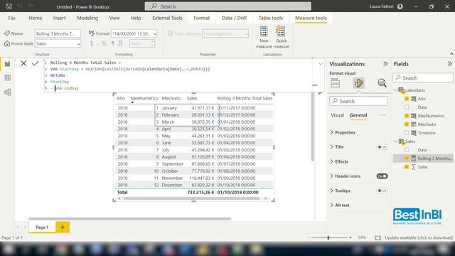 Power BI: Rolling Measures de Time Intelligence usando Bravo смотреть онлайн