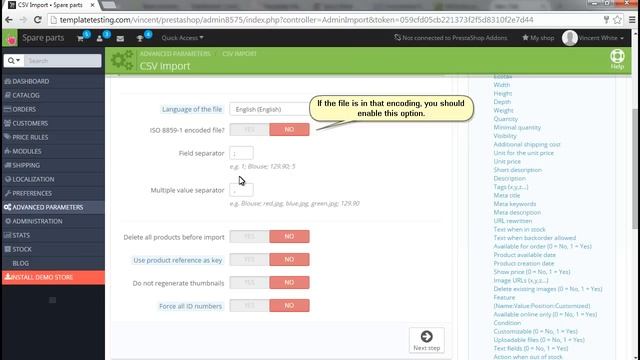 PrestaShop 1.6.x. How To Export/Import Data In CSV Files смотреть онлайн