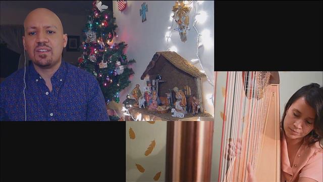 Villancico Yaucano (Amaury Veray)- barítono y arpa- Jose Pietri-Coimbre, Elisa Torres смотреть онлайн